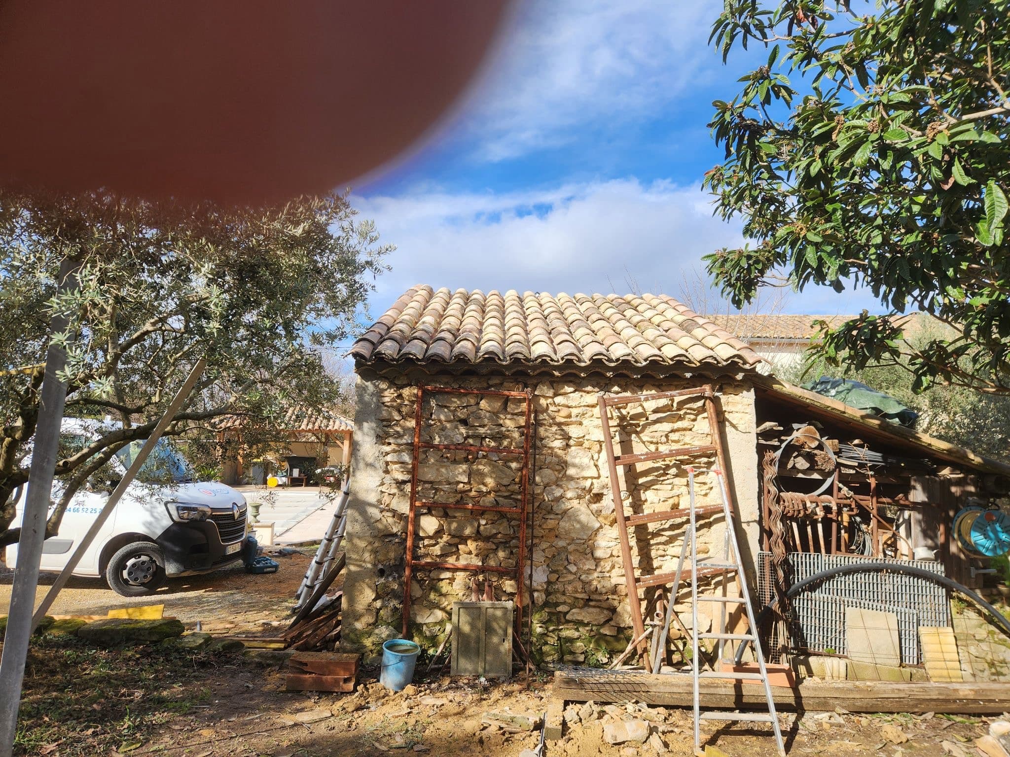 Réfection de Toiture d'un Cabanon en Pierre