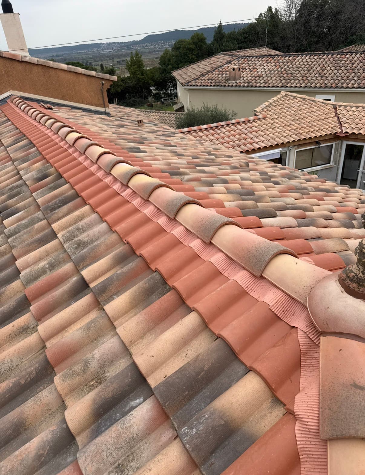 Réfection du Faîtage et des Araignées – Calvisson