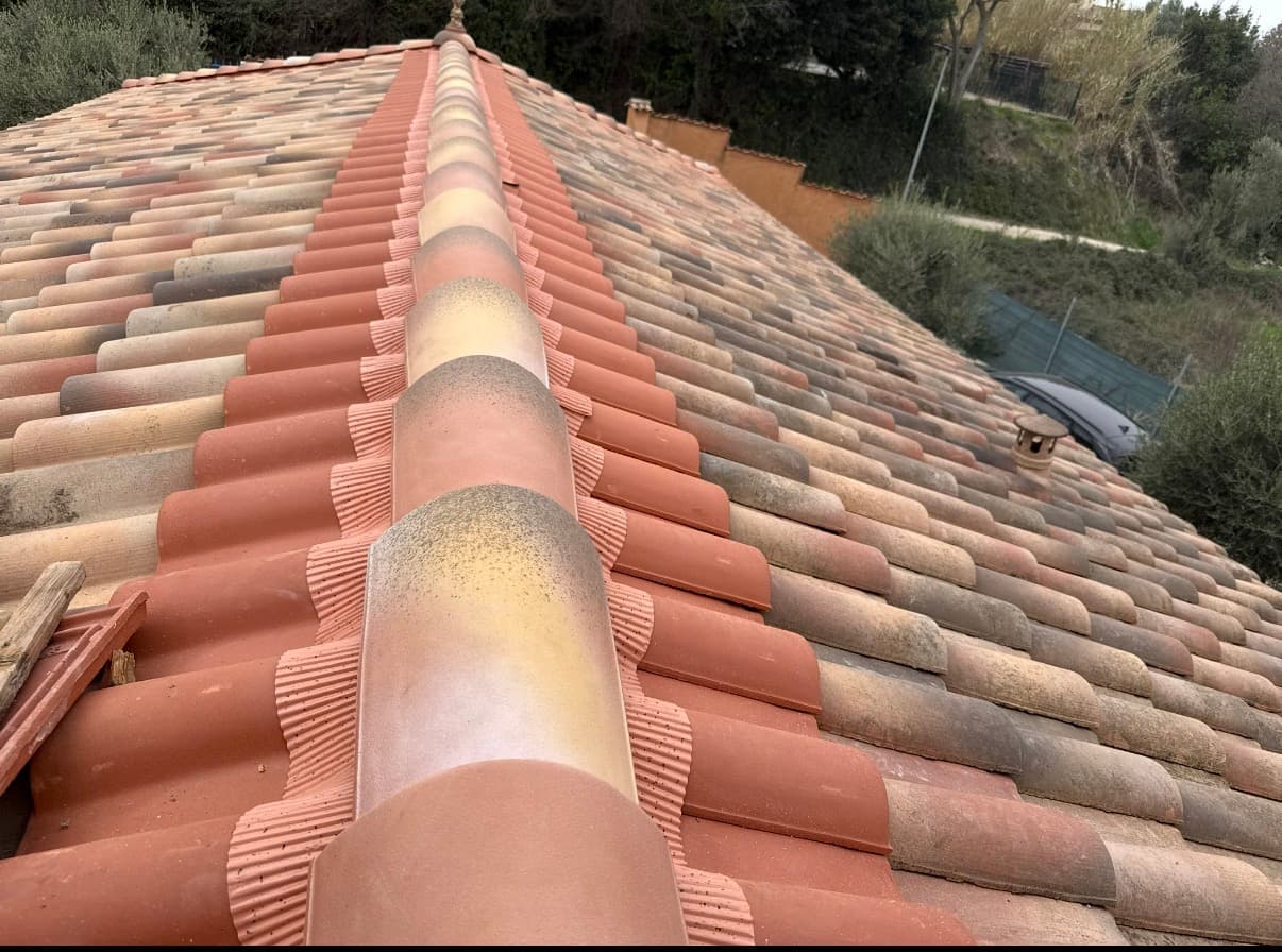 Réfection du Faîtage et des Araignées – Calvisson